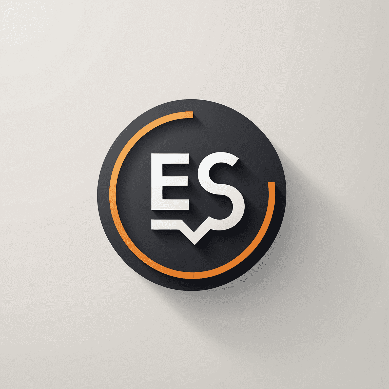 ES_NEWS logo: Un diseño moderno y minimalista que representa la educación digital
